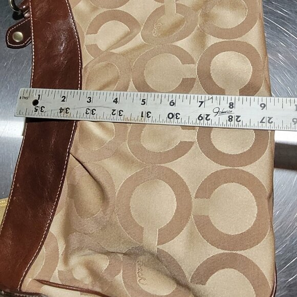 COACH MADISON OP ART AUDREY SATCHEL PURSE BAG VTG EUC CLEAN! - Picture 3 of 16